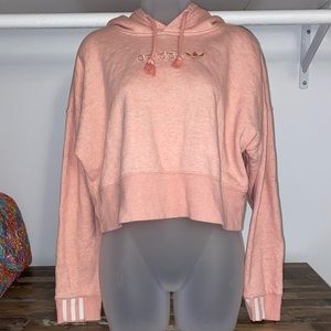 NWOT Adidas Cropped Hoodie